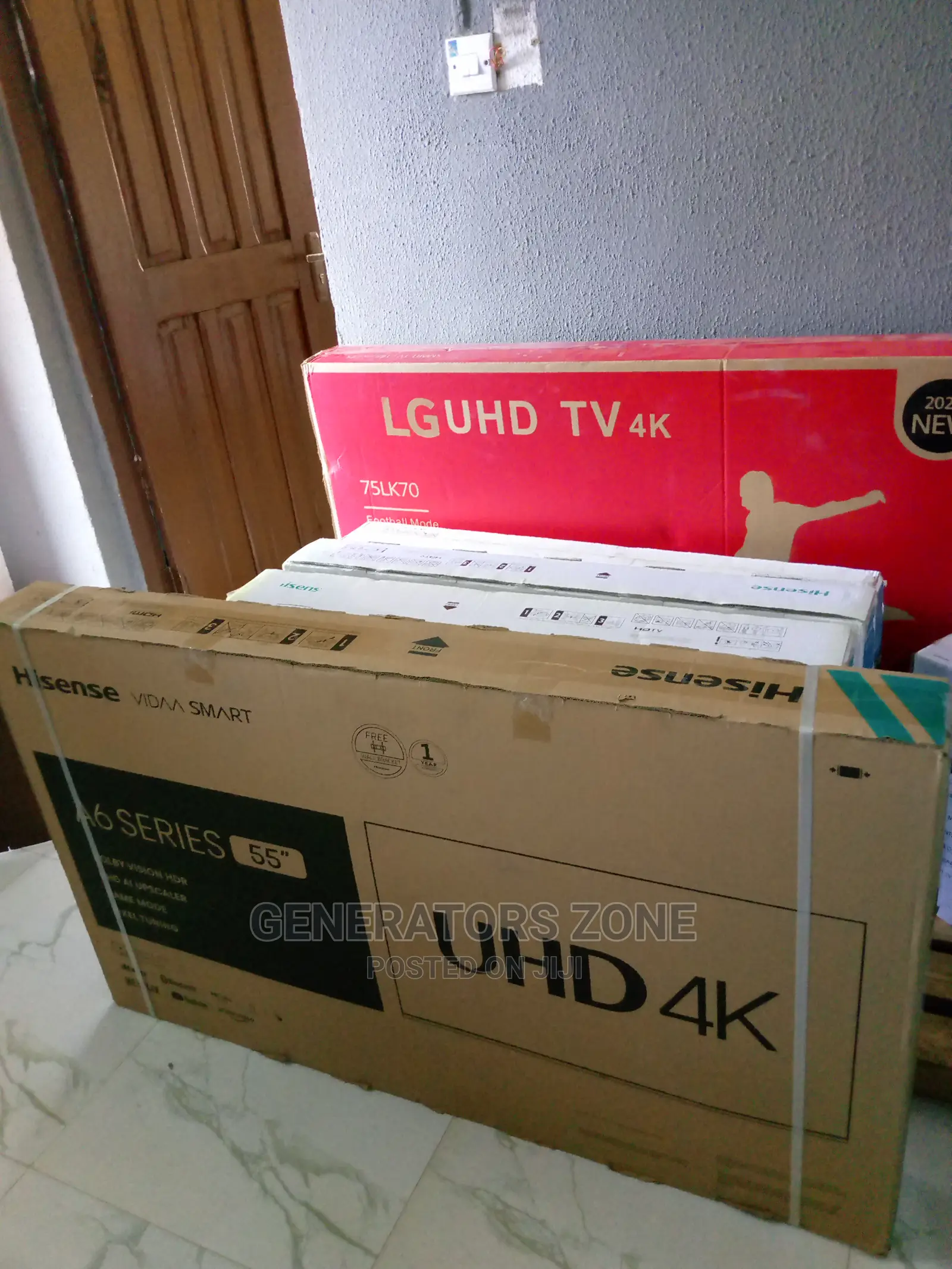 Hisense 55" 55A6H Series Smart Uhd Tv+ Netflix + Youtube