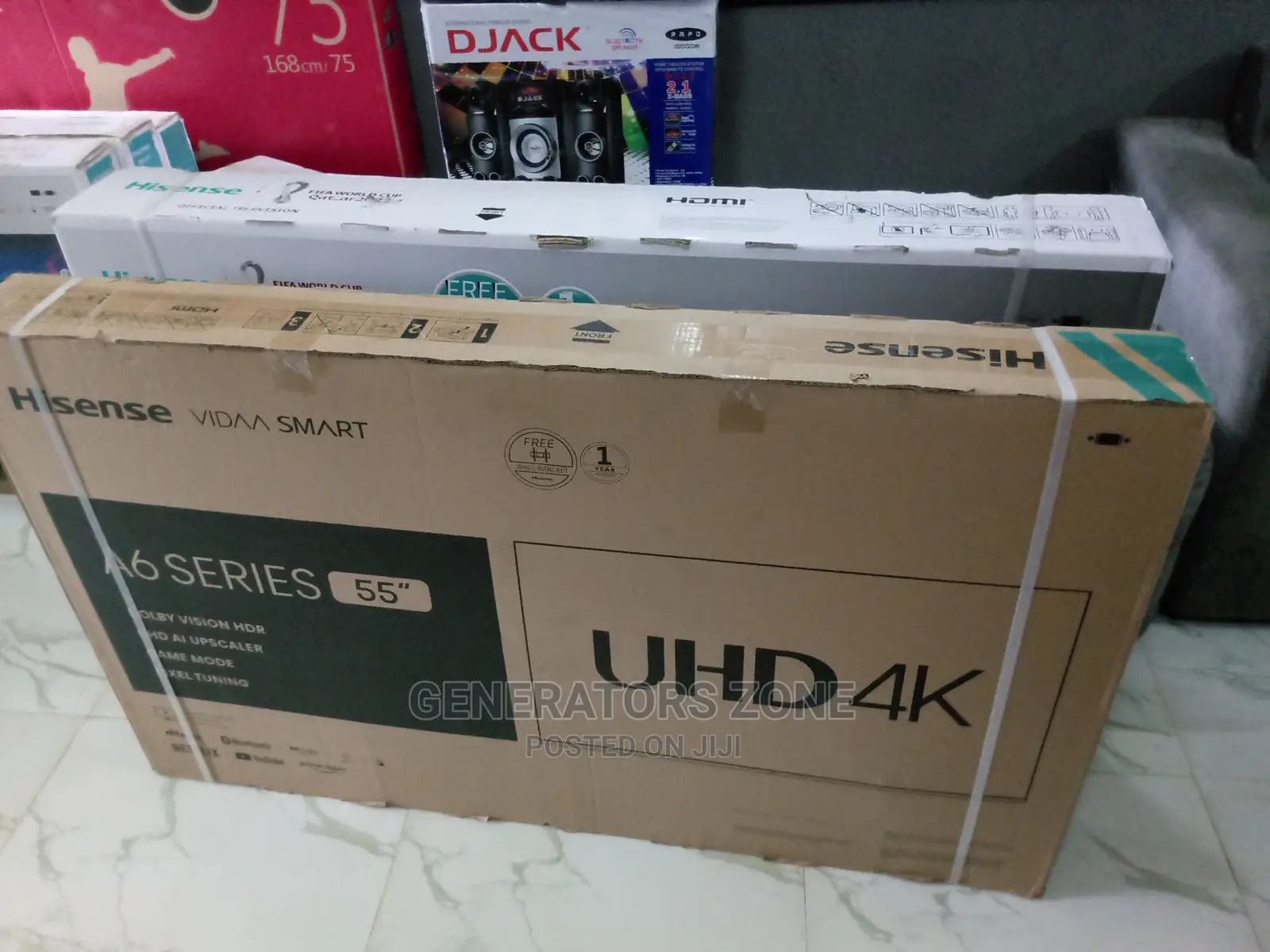 Hisense UHD 55A6H 55-Inch Smart TV Featuring Dolby Vision