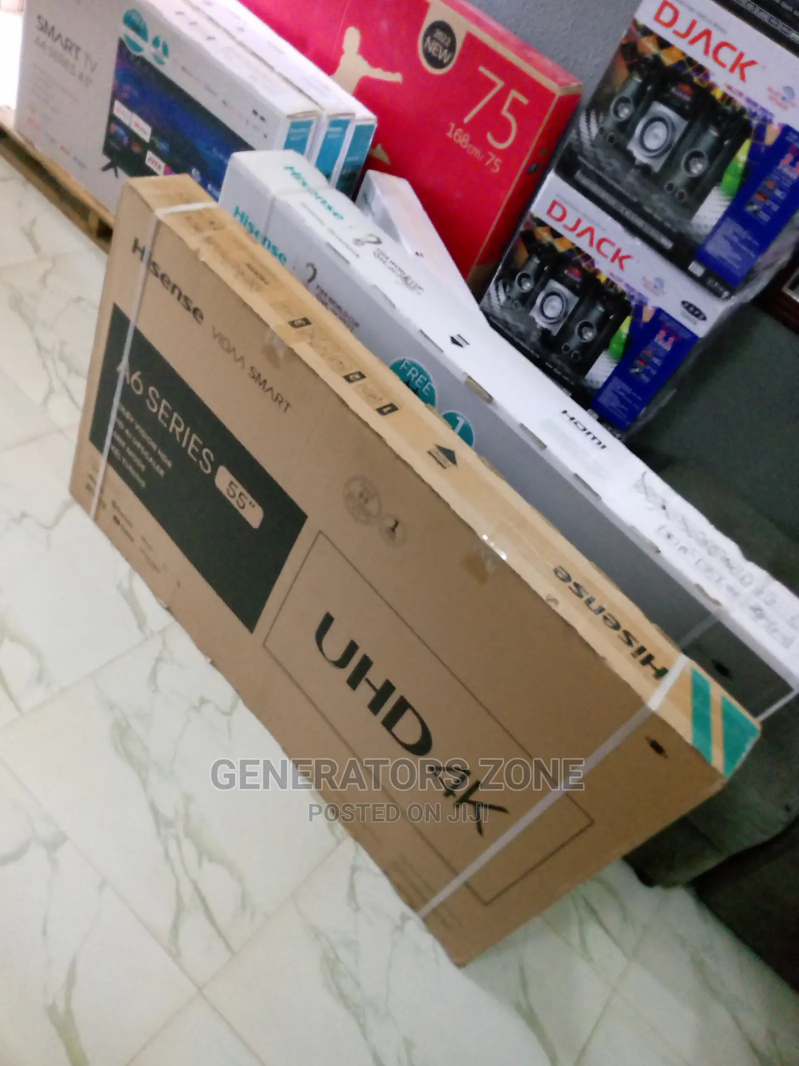 Ultra HD () LED HISENSE TV+Dolby Vision and Atmos