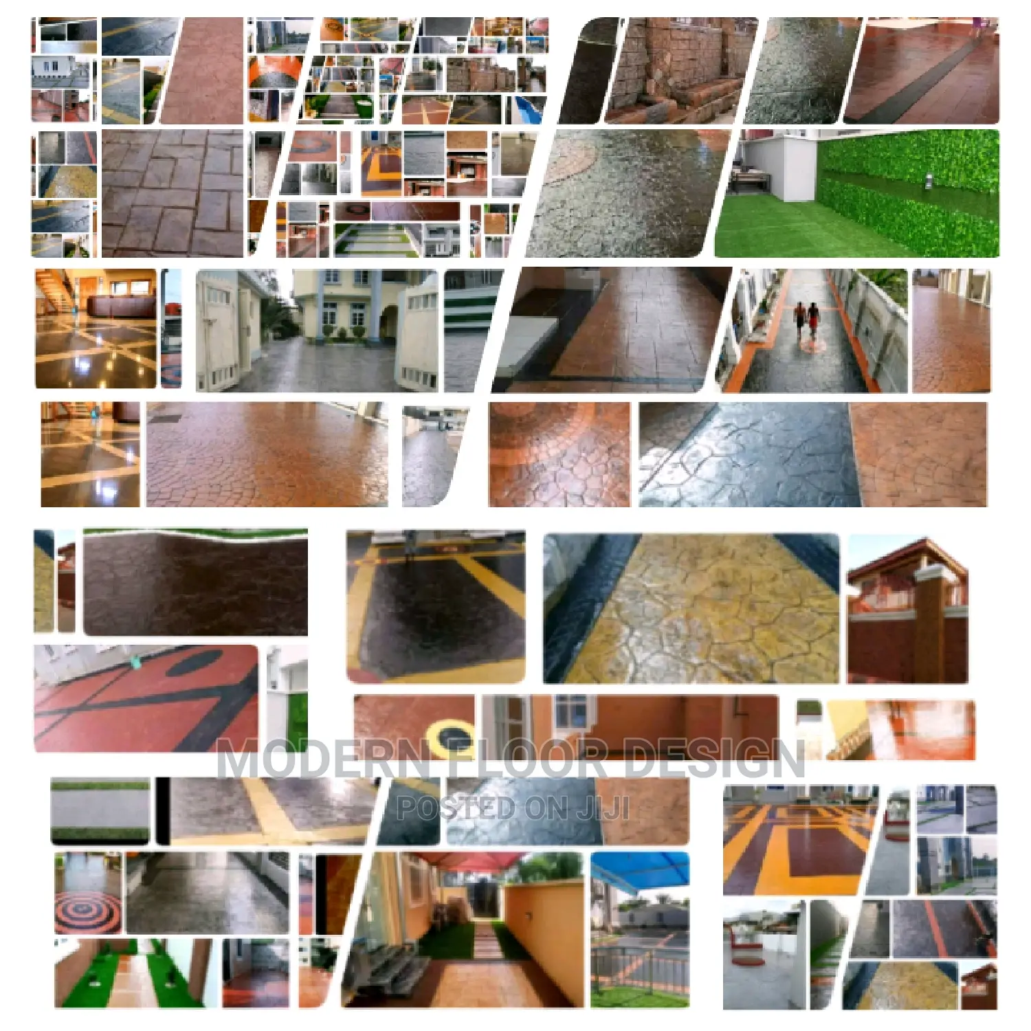 Excited Watershed Concrete Floor