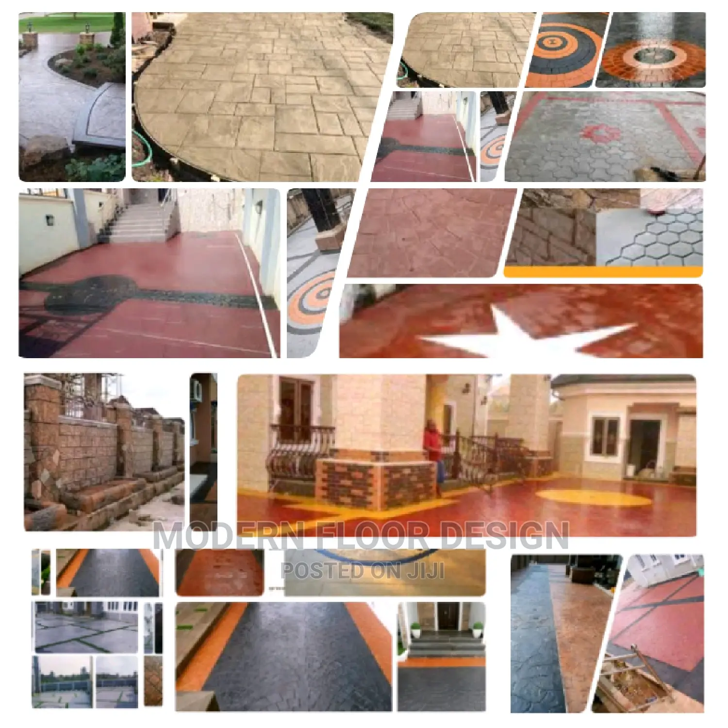 Mostly Royal Stamps Floor