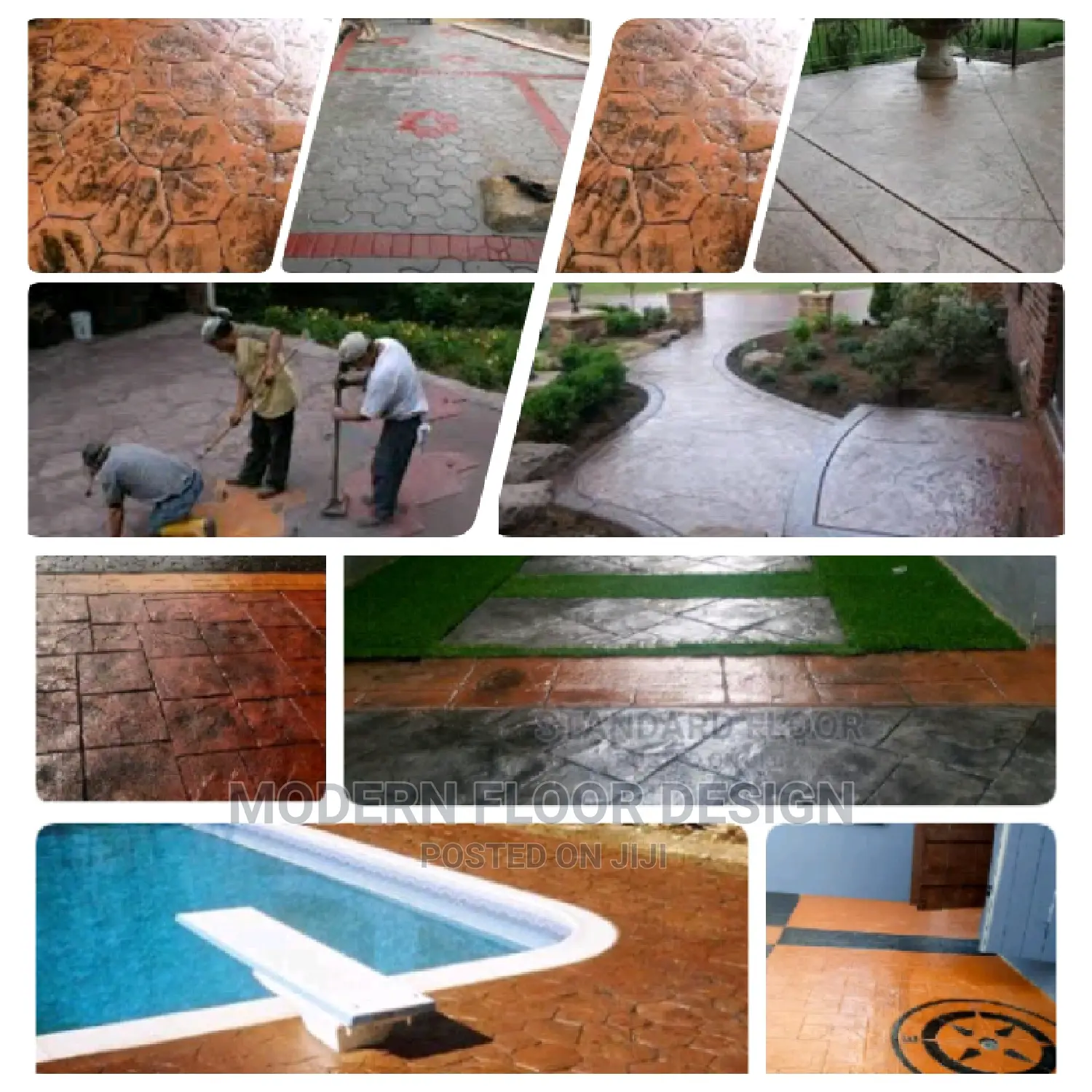 Line Miller Modern Stamps Floor