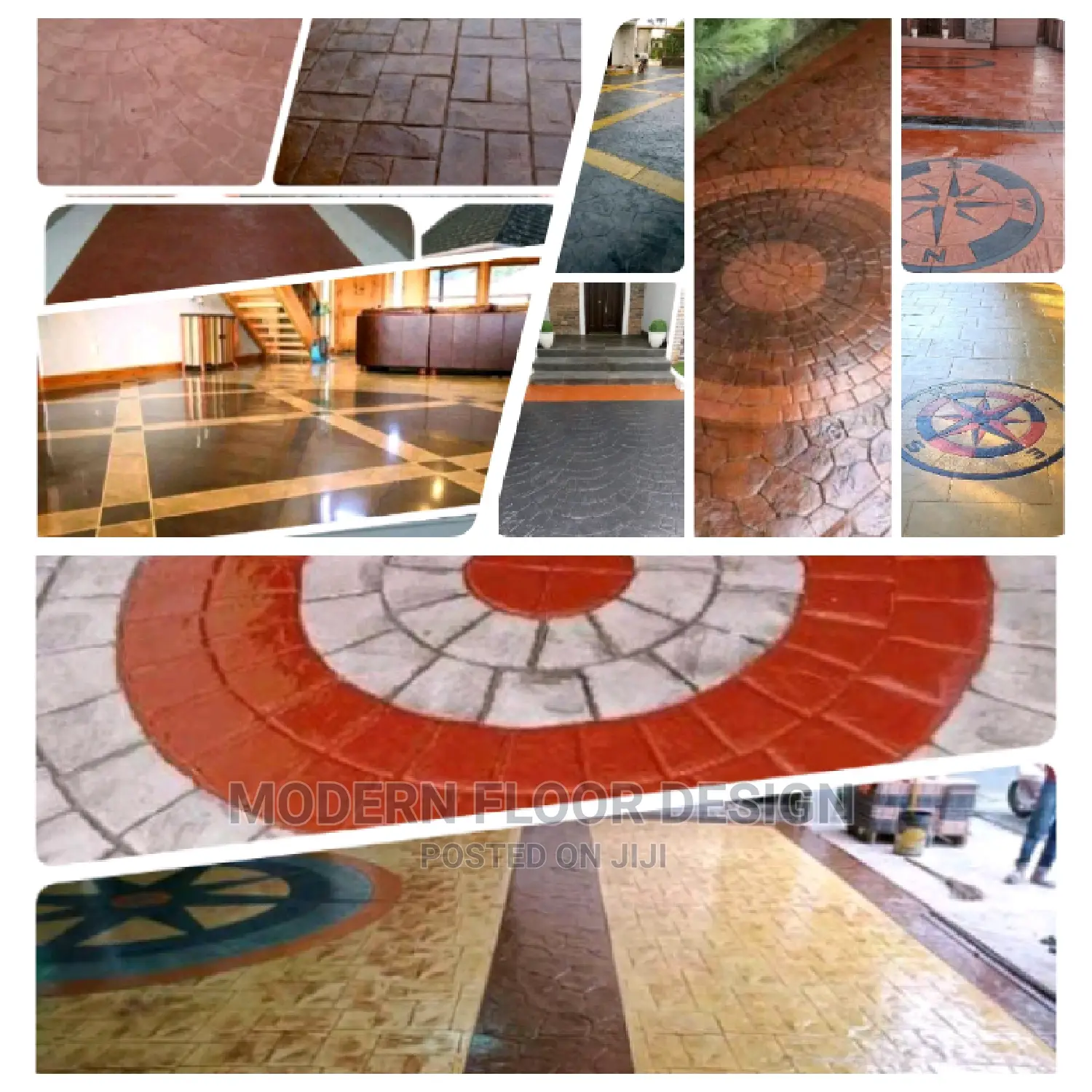 Line Miller Modern Stamps Floor