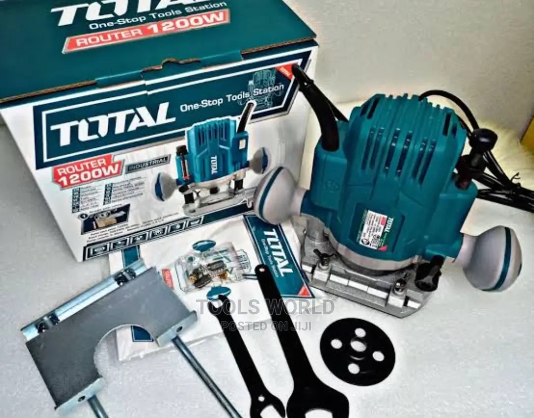 TOTAL Electric Plunge Router 1200w TR110816