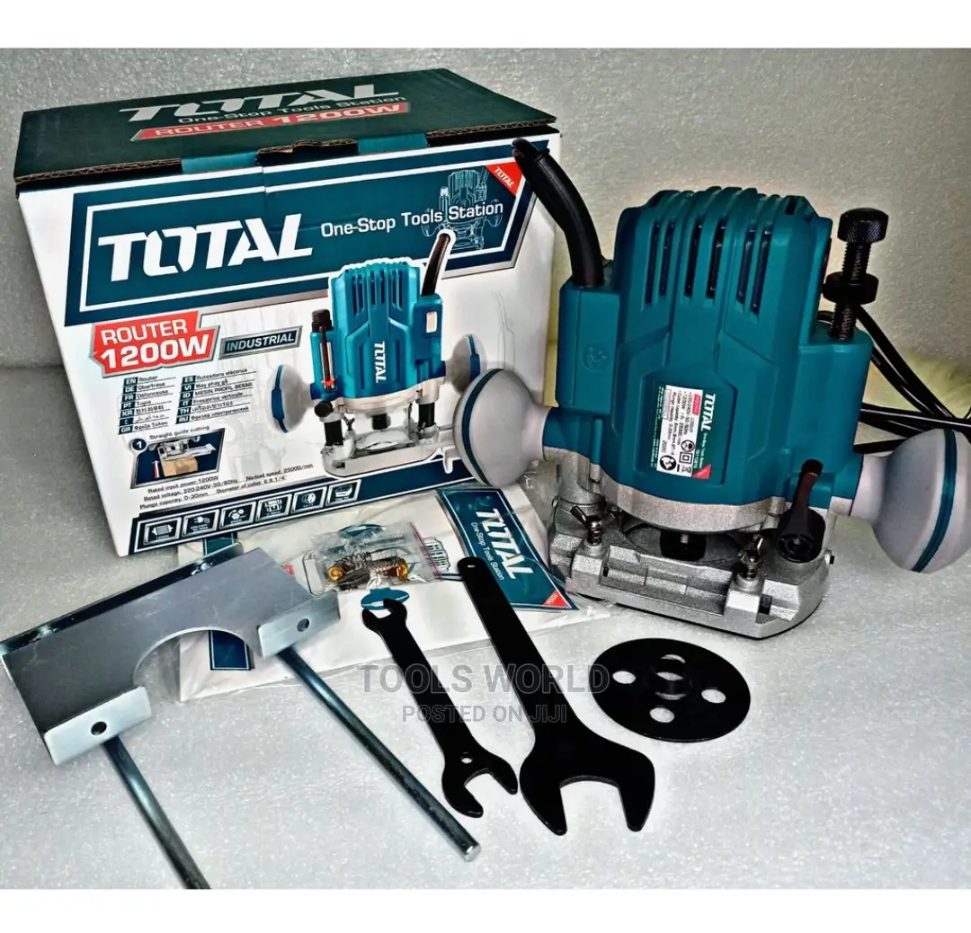 TOTAL Electric Plunge Router 1200w TR110816