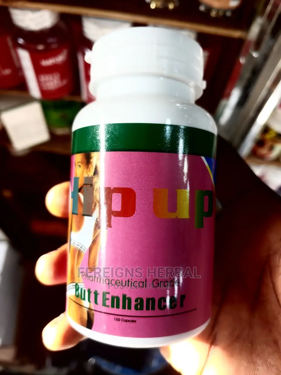 Original J-Chen Hip Up/Butt Enhancement Supplement