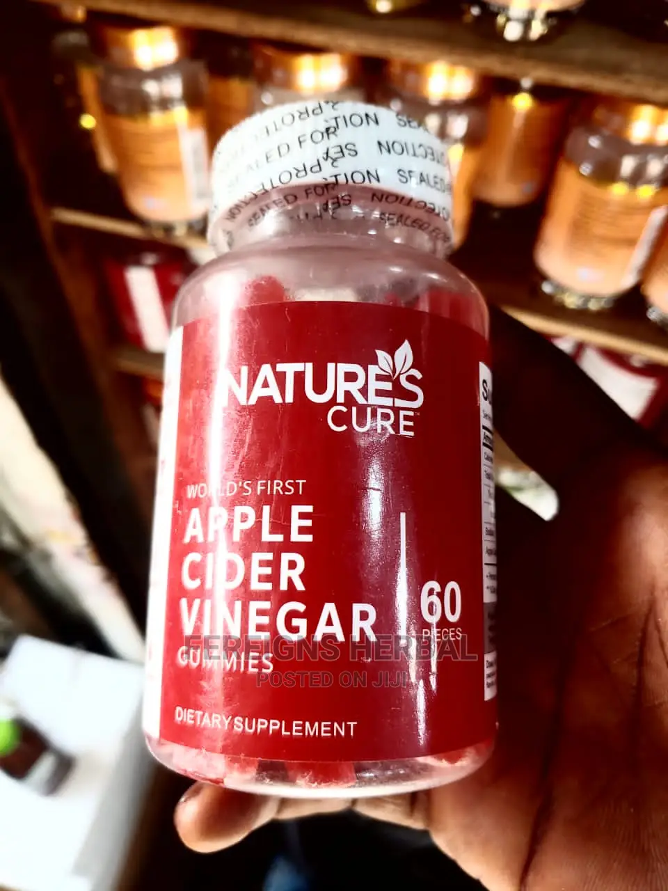 Original Natures Cure World's First Apple Cider Vinegar