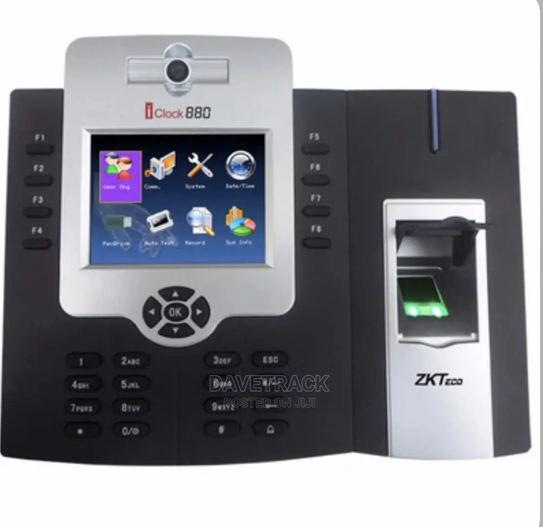 The Iclock880 Time And Attendance And Access Control Termina