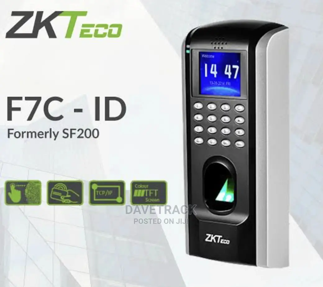 Zkteco F7-c Fingerprint/Card/Password Access Control
