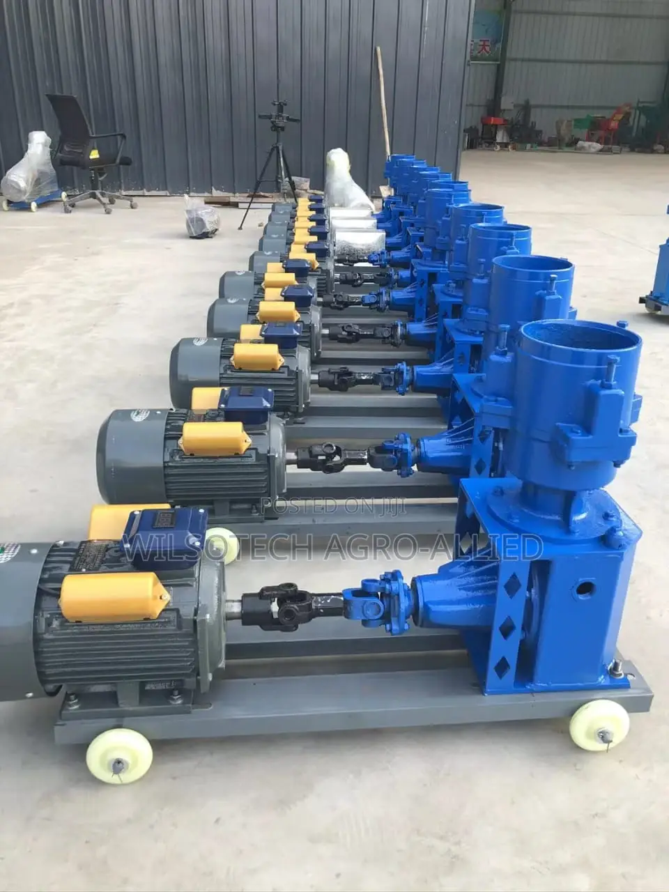 200kg/Hr Single Phase (220V) Paired With 3 Arm Roller