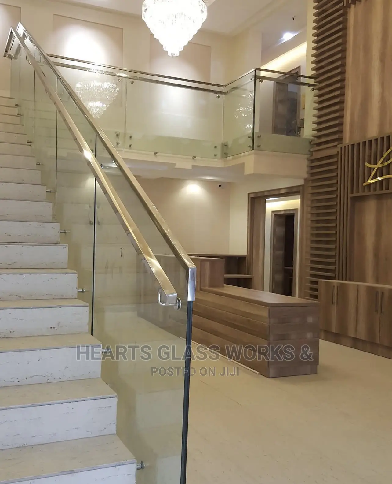 10mm Tempered Glass Rails With Sus 304 Pipe