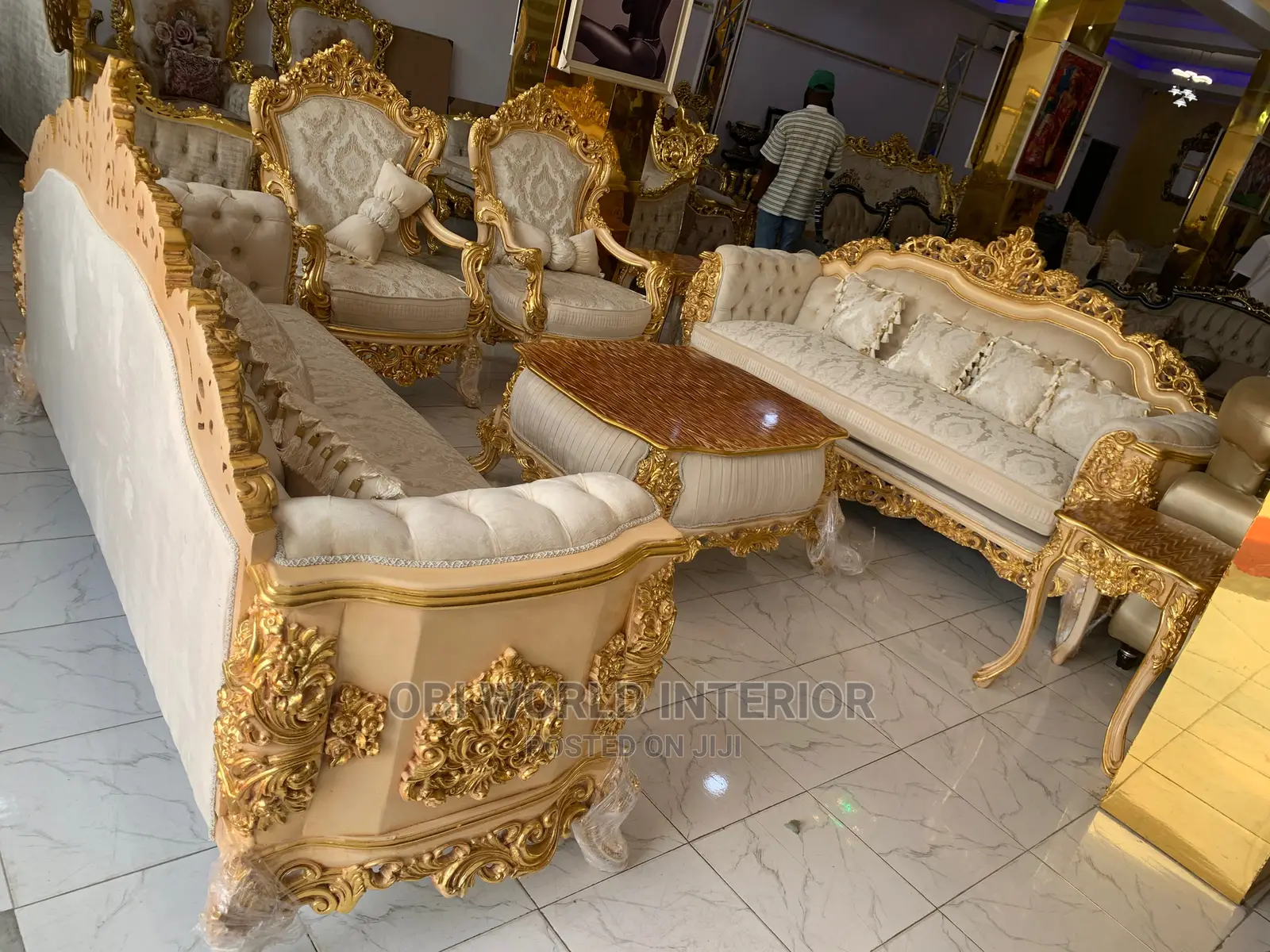 Quality Egyptian Royal Sofas Set