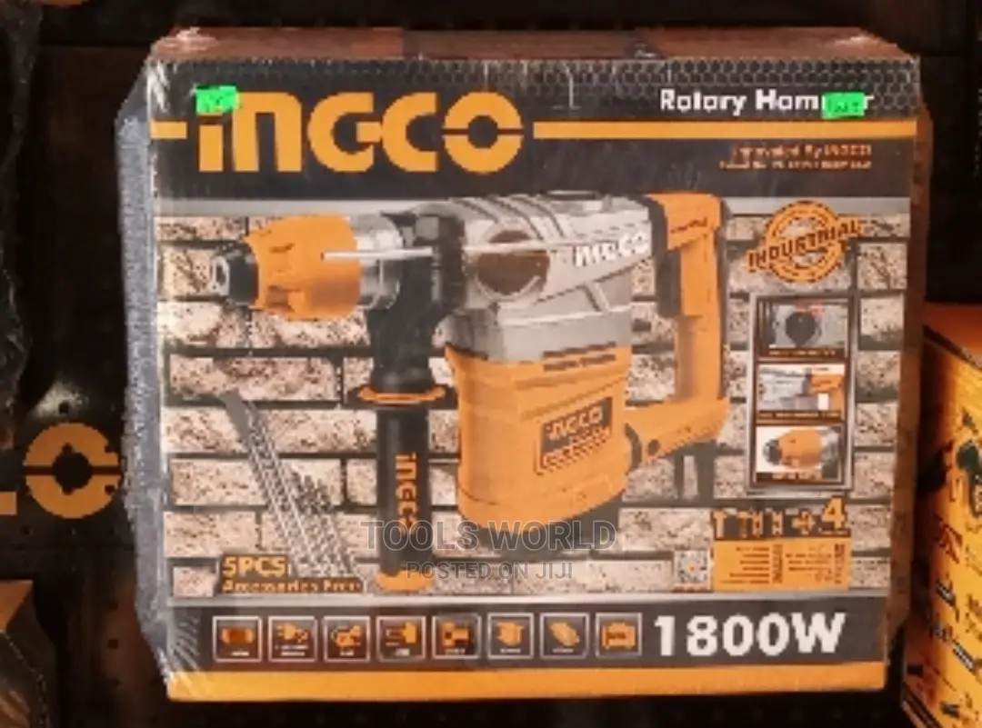 Ingco RH18008 1800W Rotary Hammer With SDS Plus Chuck System