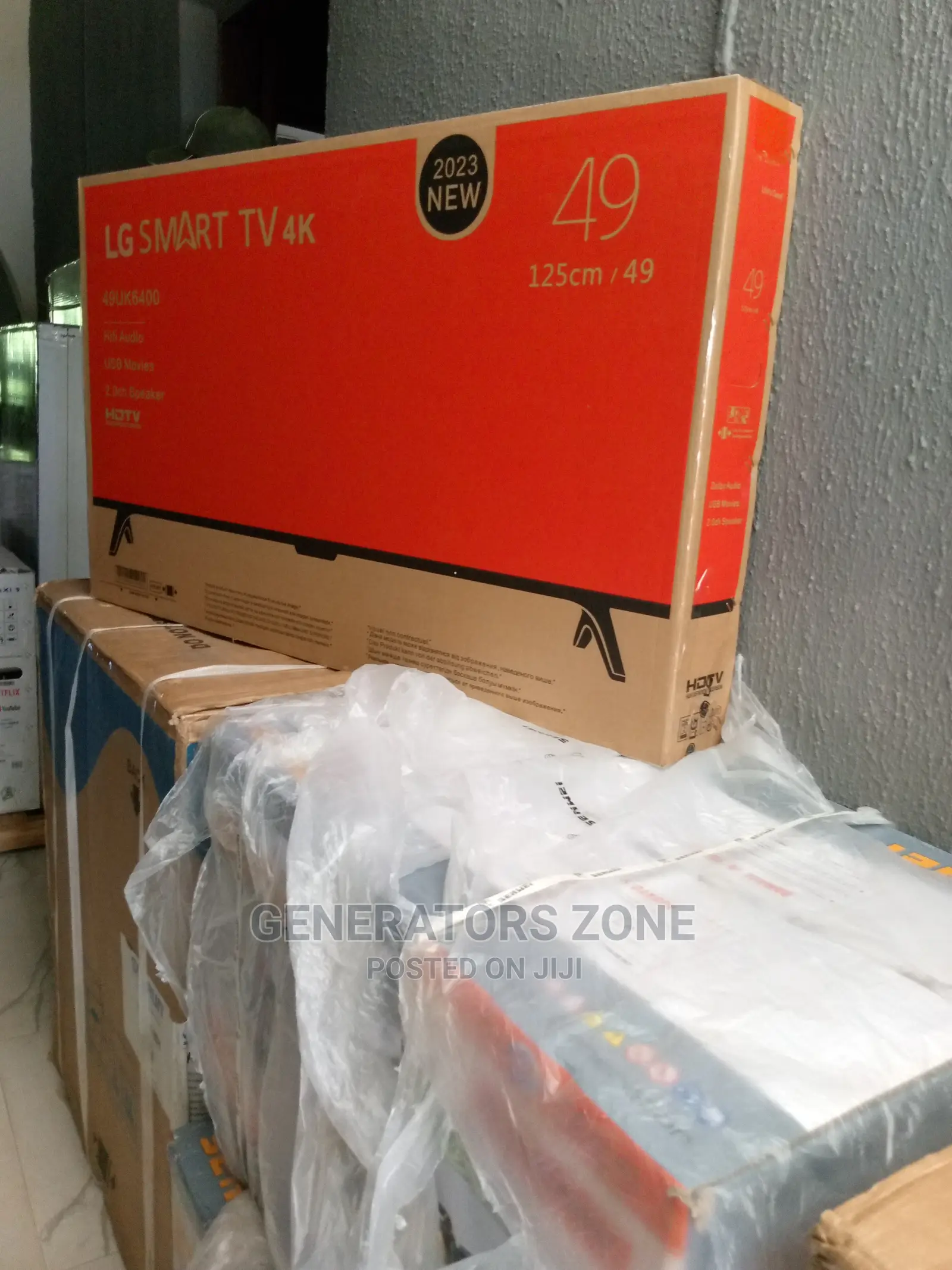 49uk6400-49'' LG Uhd Smart Featuring Netflix+Wifi -Tv