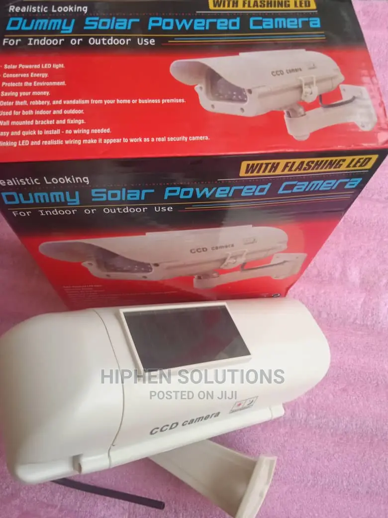 High Quality Solar Powered Dummy Camera