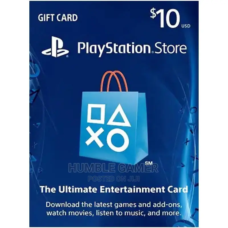 $10 USD Playstation Store Network PSN Gift Cards And More