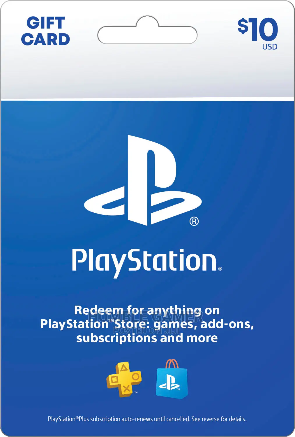 $10 USD Playstation Store Network PSN Gift Cards And More