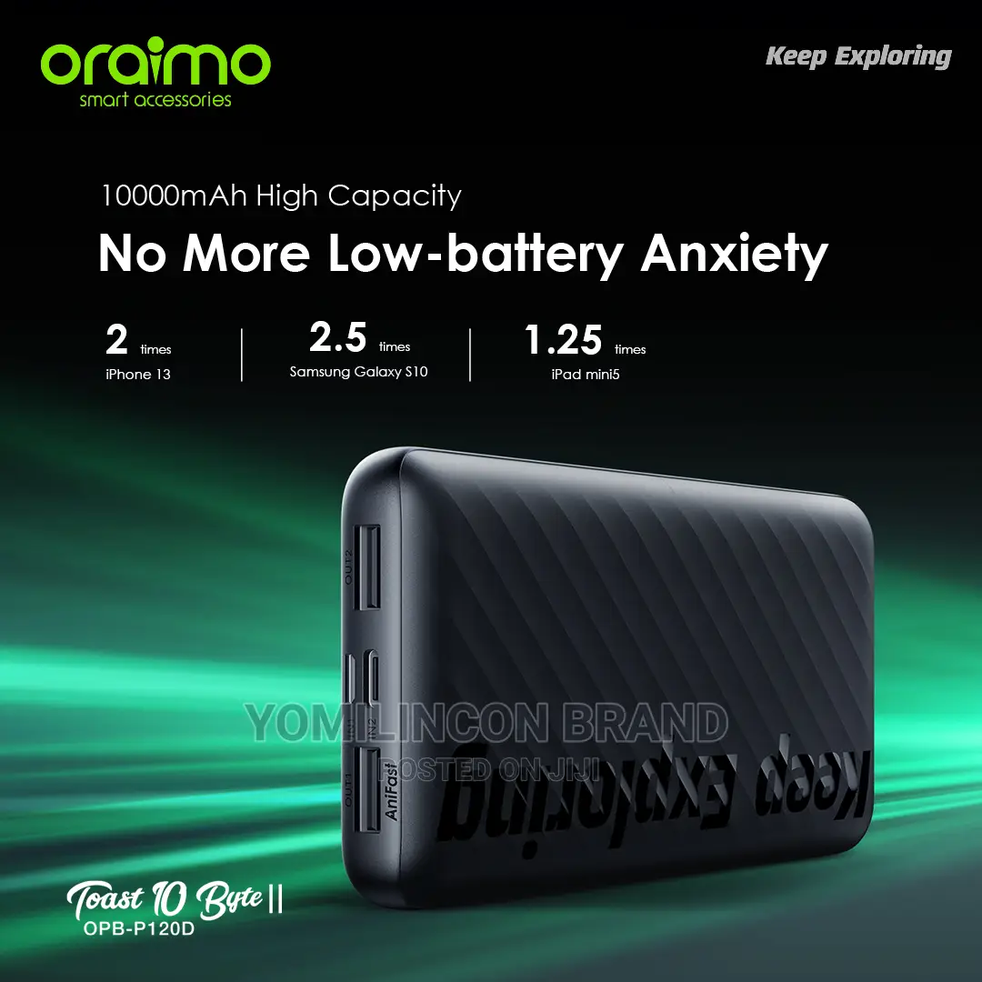 Oraimo OPB-P120D T - Black