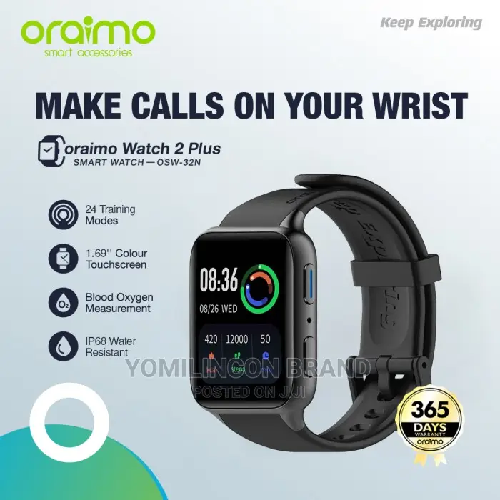 Oraimo Watch 2 Pro OSW-32 - Black