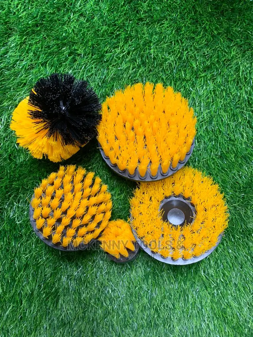 Drill Brush Kits, 5 Piece Multipurpose Electric Cleaning