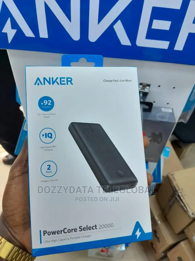 Anker Powercore Select 20000mah Fast Charging Power Bank