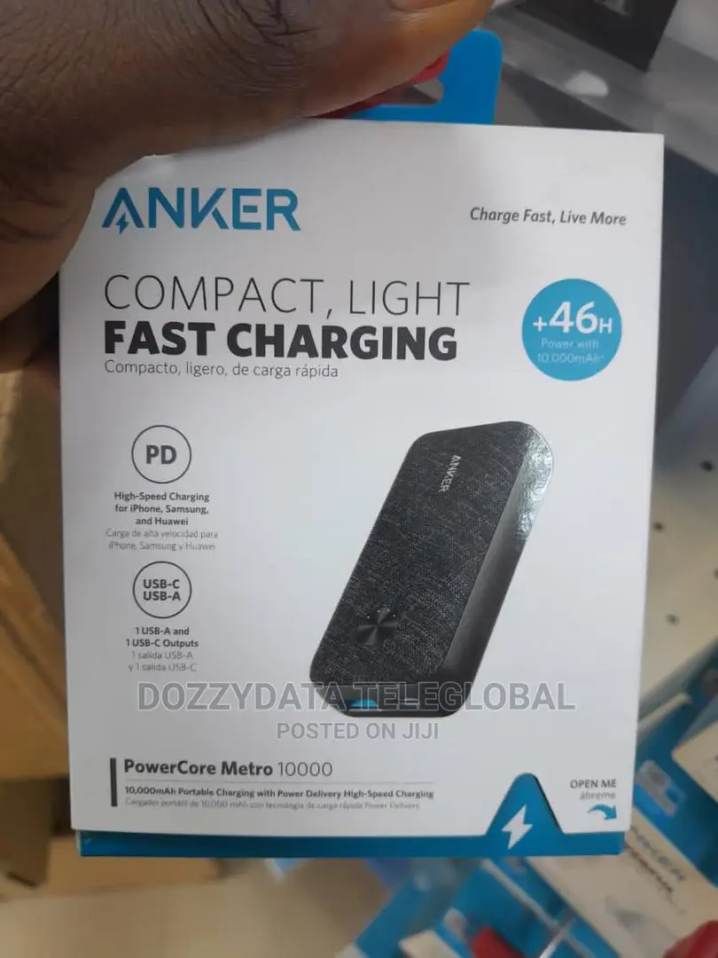 Anker Powercore Metro Slim 10000 PD (18W) Power Bank