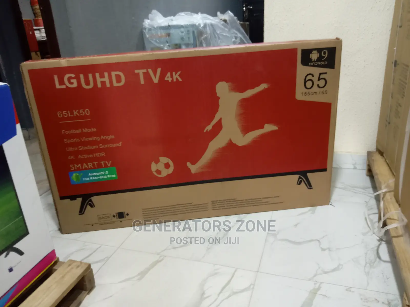 LG Uhd Smart Tv With a Remote Control +1 Year Warranty-65''
