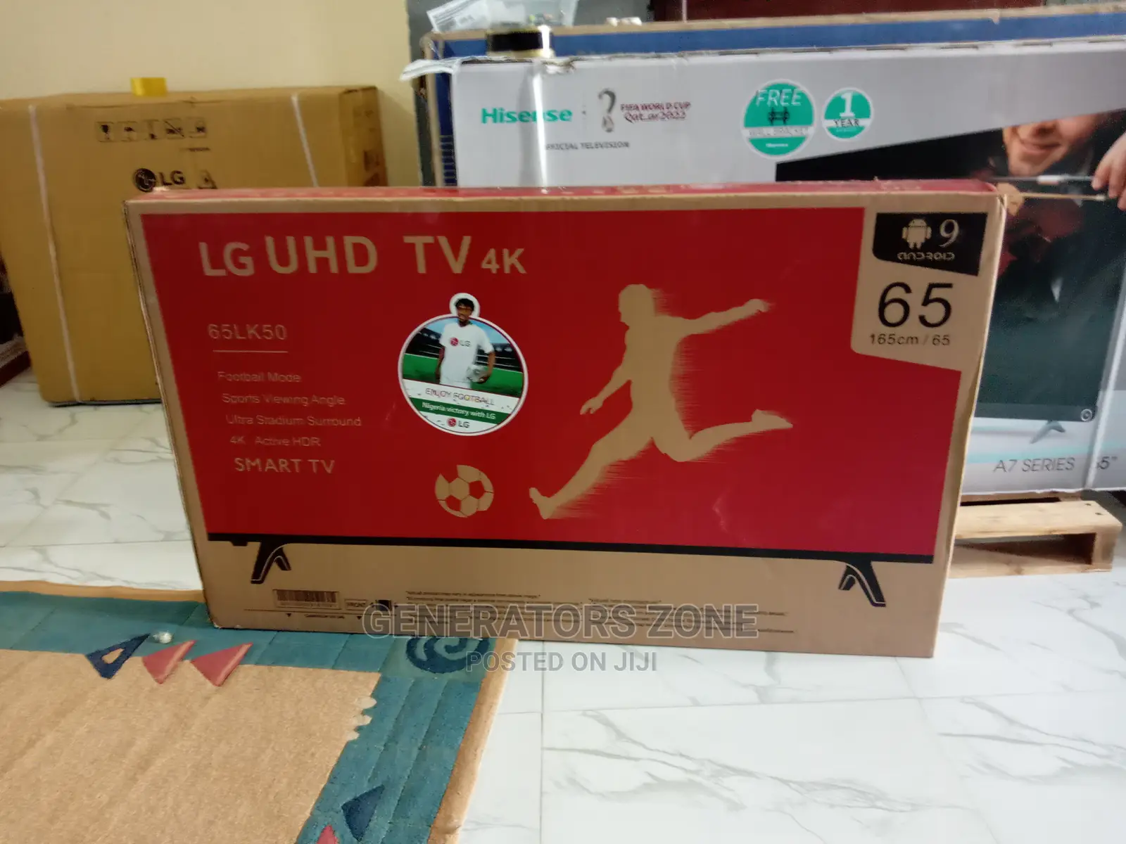 LG LED Uhd Smart Television-Original+ a Remote Control-Av