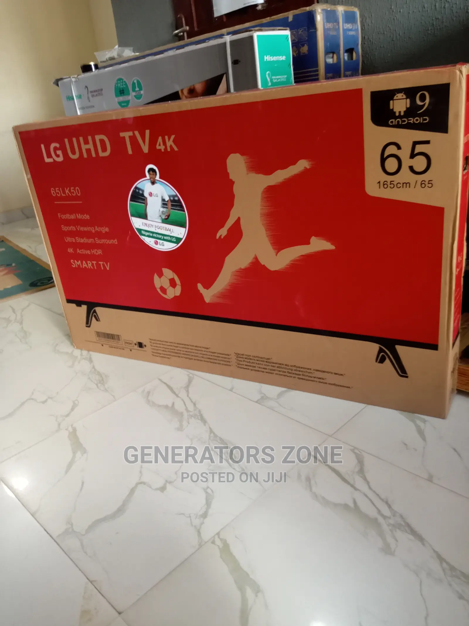 LG () Uhd Smart Tv+ Remote Control+Netflix+A Year Warranty