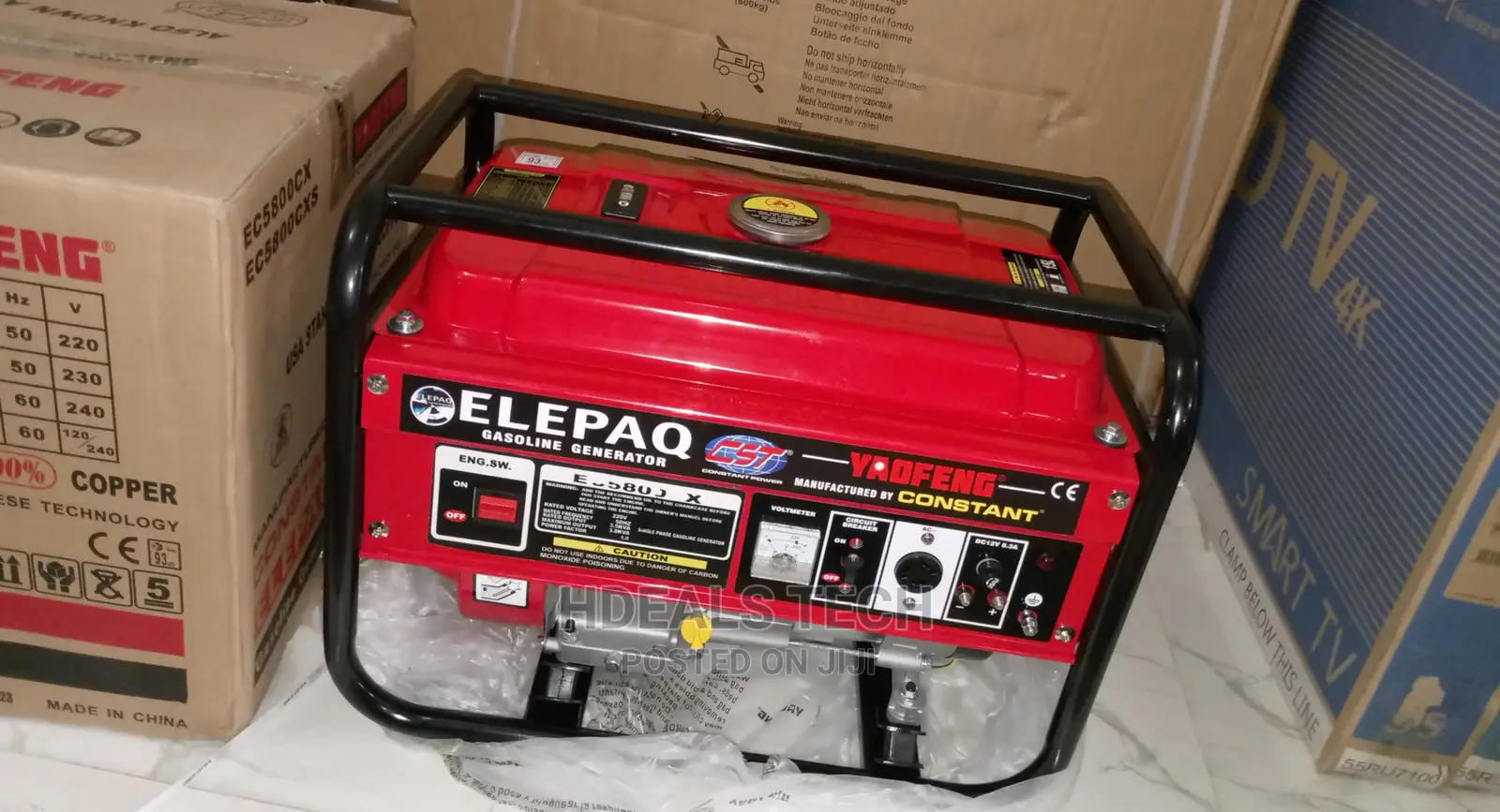 Quality Elepaq Constant Manual-Start Generator [EC5800CX].