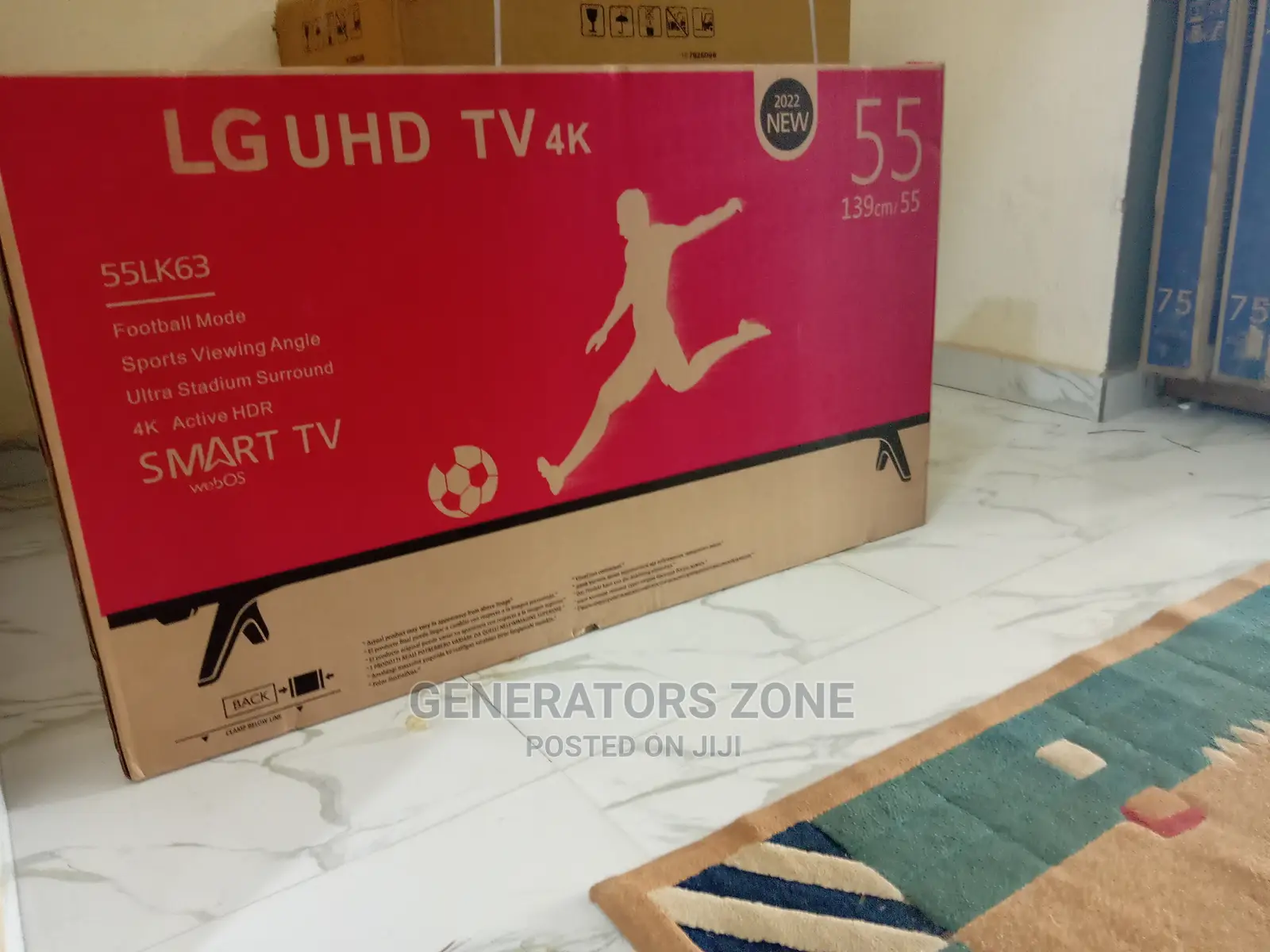 LG 55-Inch-55lk63-Uhd--Smart TV With Netflix+Youtube