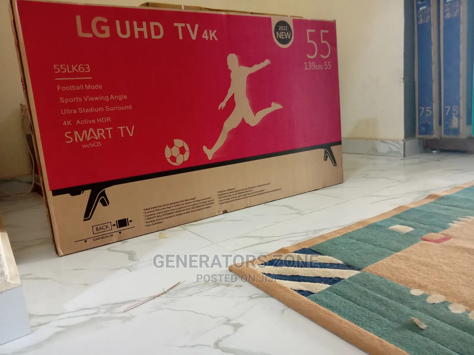 LG 55-Inch-55lk63-Uhd--Smart TV With Netflix+Youtube