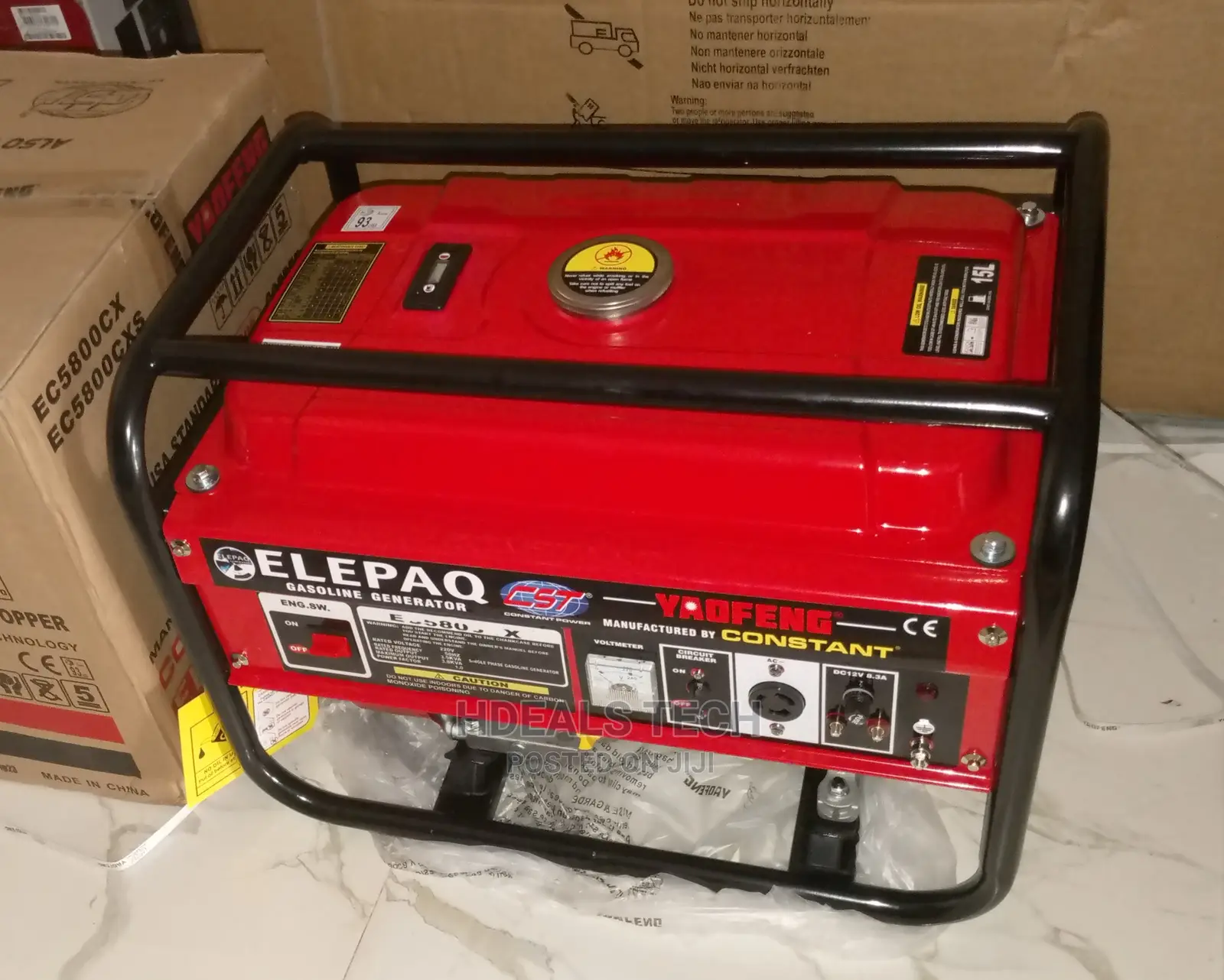 Best Elepaq Constant 3.5KVA Manual-Start Generator [EC5800CX