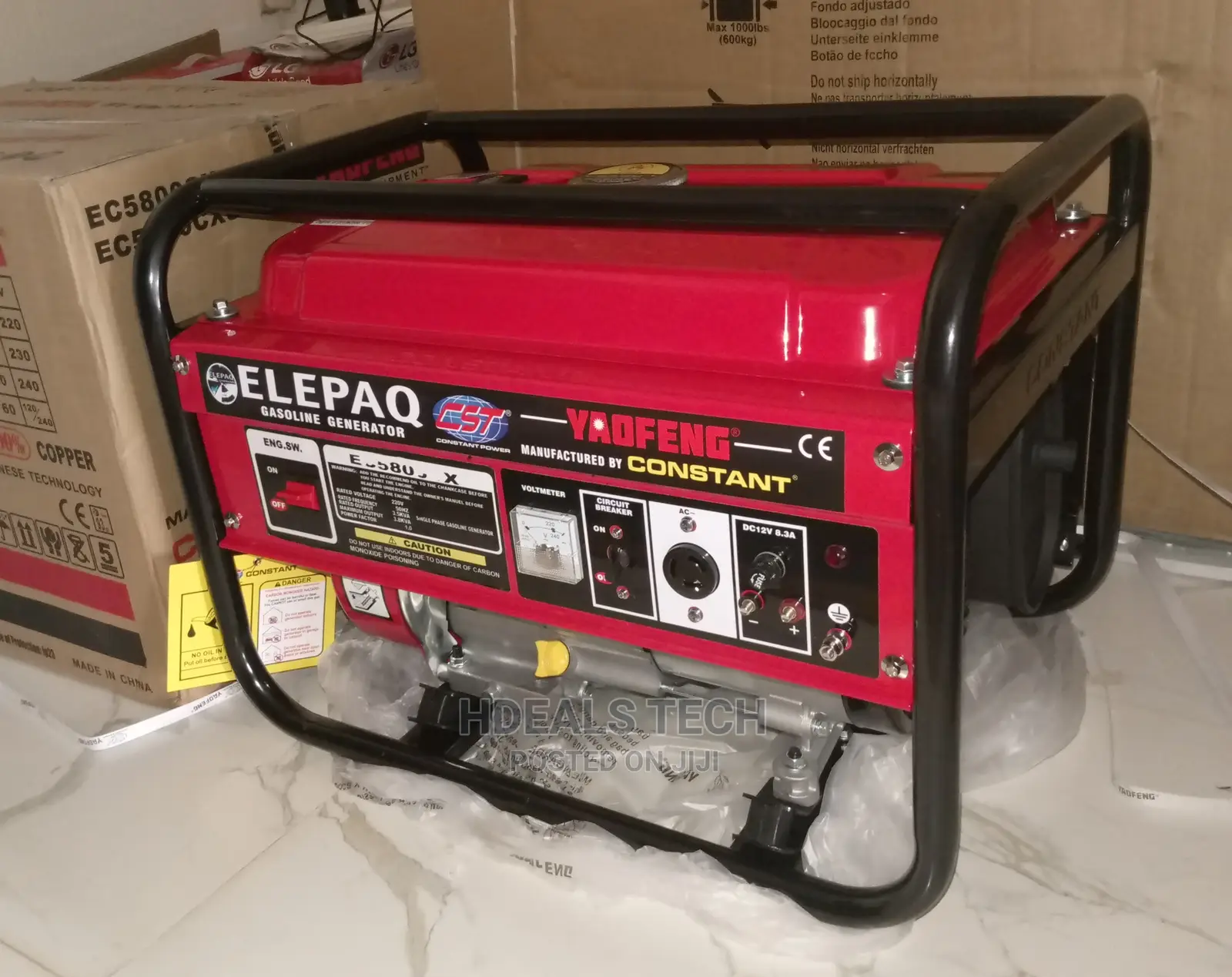 New Elepaq Constant 3.5KVA Manual-Start Generator [EC5800CX]