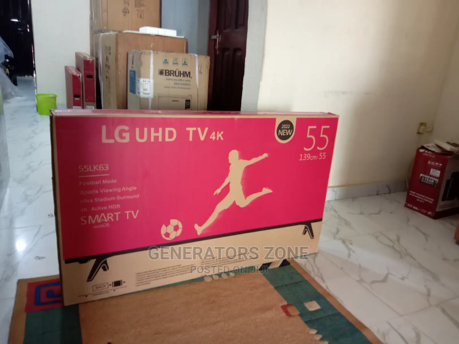LG 55''55lk63-Uhd (Smart Tv) With Internet Features