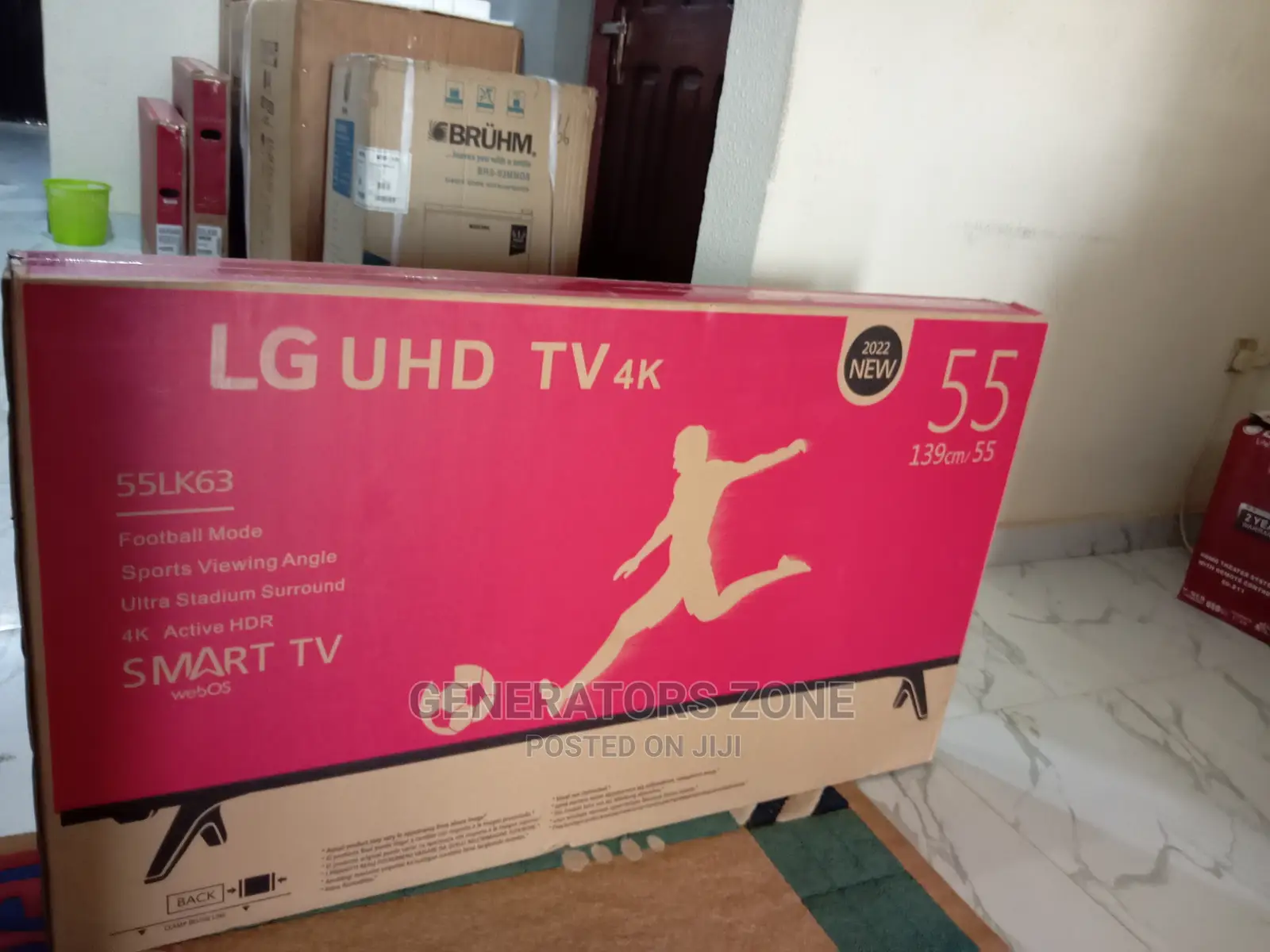 LG 55''55lk63-Uhd (Smart Tv) With Internet Features