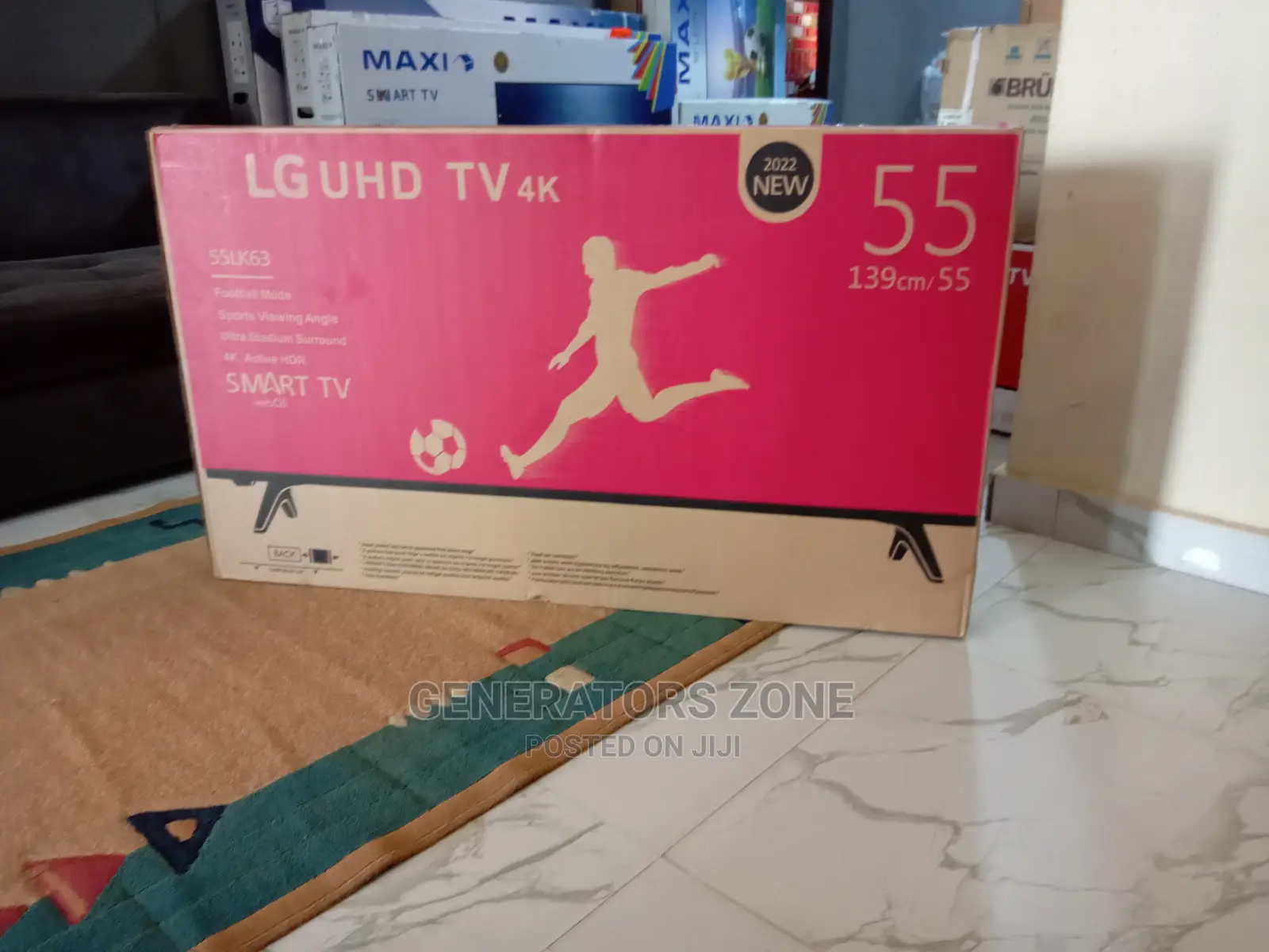 55lk63-55-Inch LG Uhd Smart Tv, Usb,Hdmi,Av+ Miracast