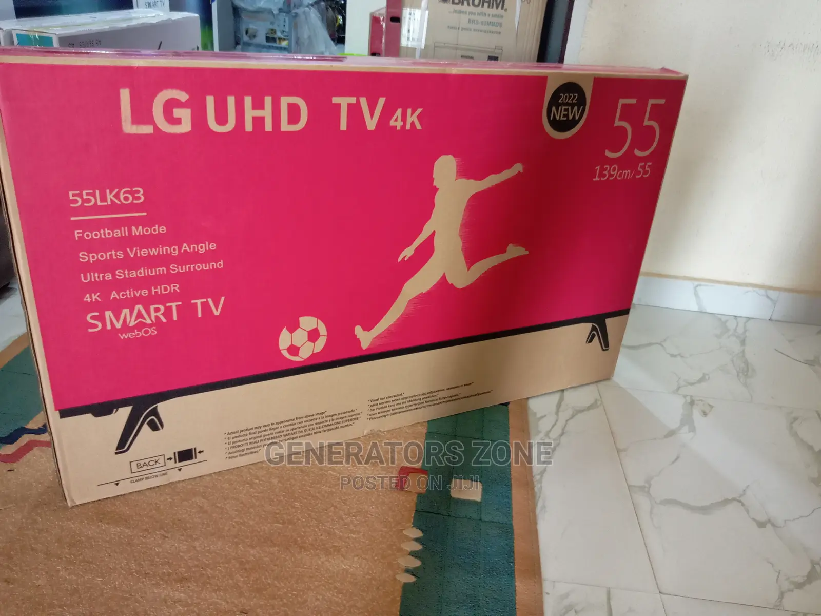 LG Brand New 55'' Smart Television-55lk63
