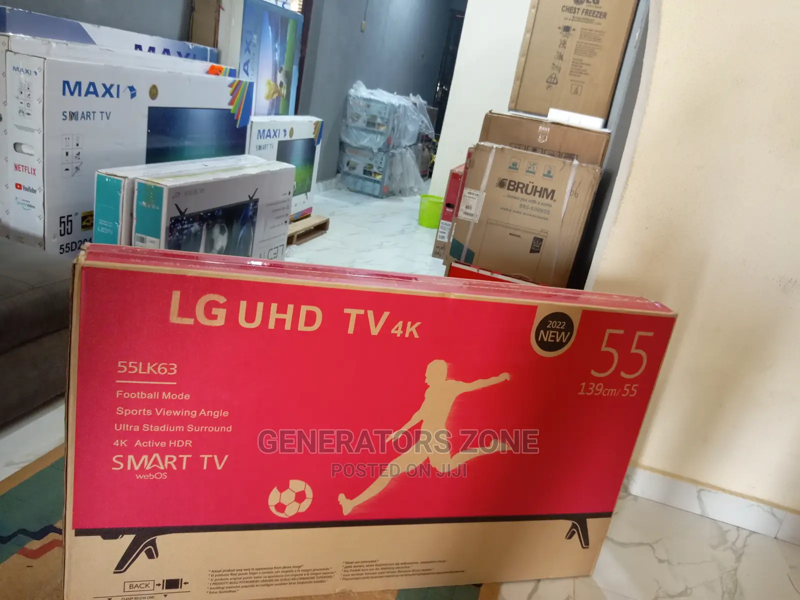 Original LG 55-Inches-55lk63-Smart Tv( Netflix+Youtube)