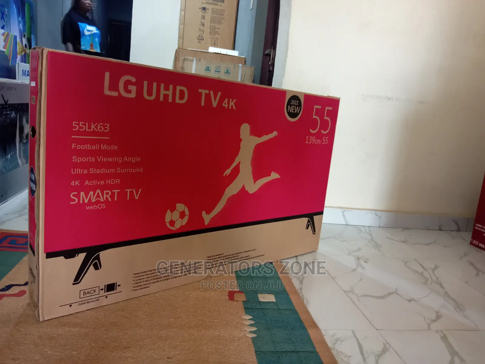 Original LG 55-Inches-55lk63-Smart Tv( Netflix+Youtube)