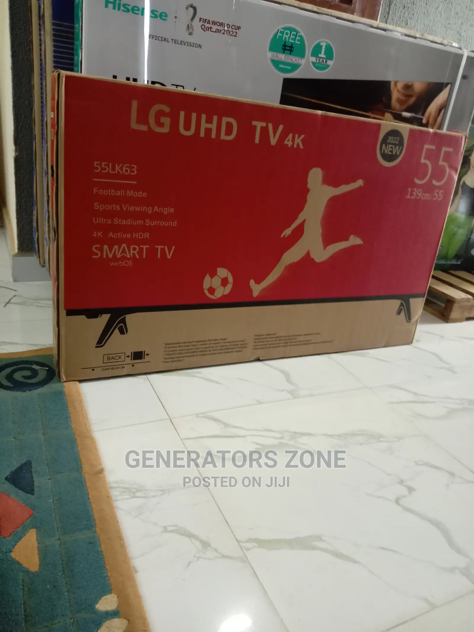 LG Smart Tv_ Uhd + Remote Control+ a Year Warranty|Usb,Av