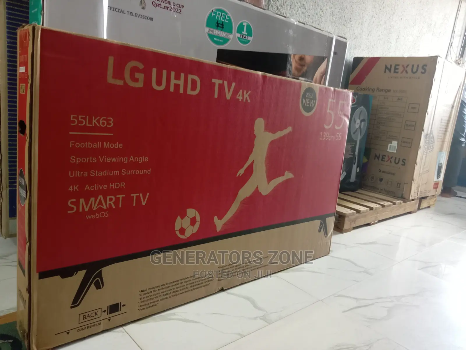Brand New LG Smart Tv-With Miracast + Wifi+ Appstore