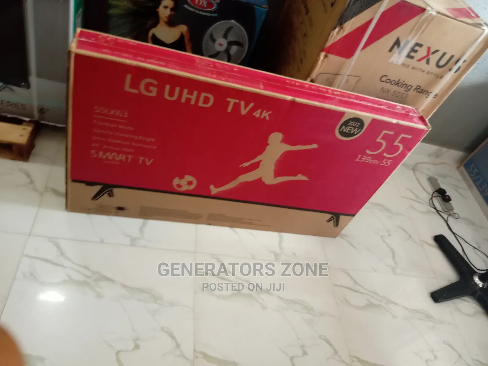 Uhd LED (Smart Tv) -Lg 55'' Featuring Facebook+Netflix