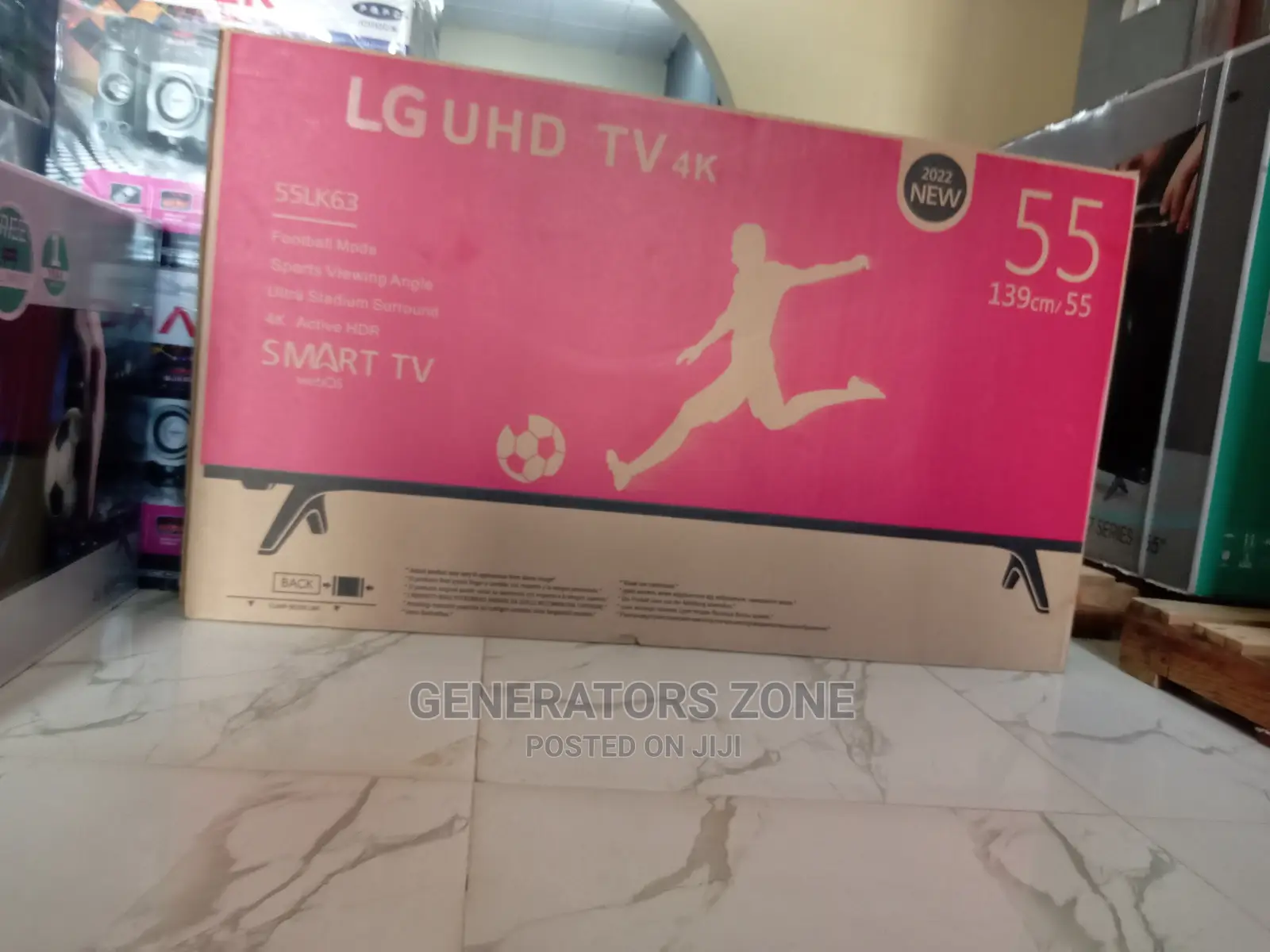 55'' Uhd Smart Tv-Lg 55lk63 Television (Brand New)