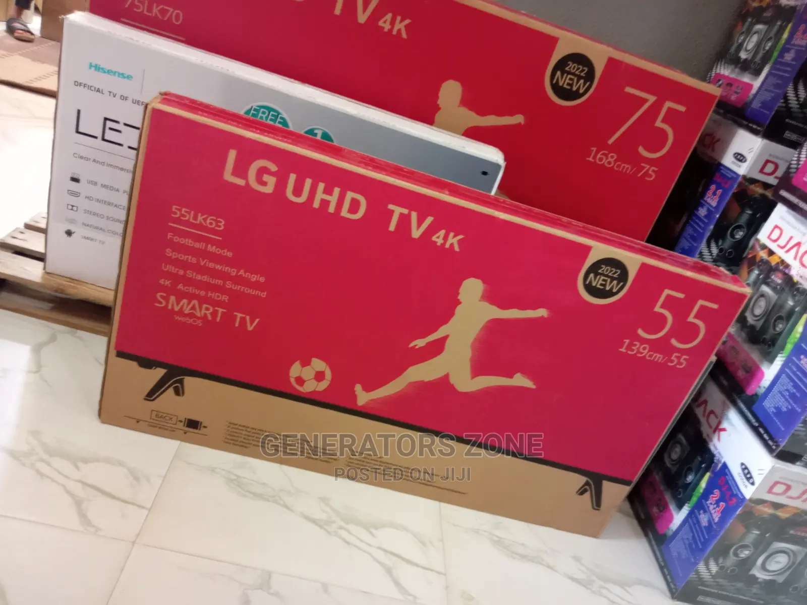 LG Smart Tv-55lk63-55-Inch + Netflix+Youtube