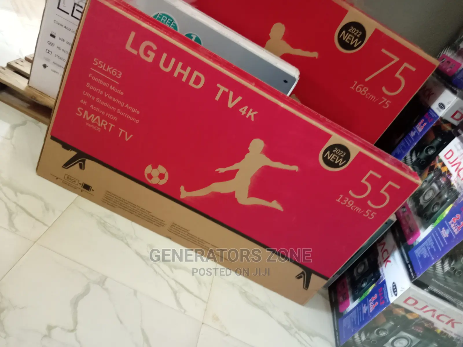 LG Smart Tv-55lk63-55-Inch + Netflix+Youtube