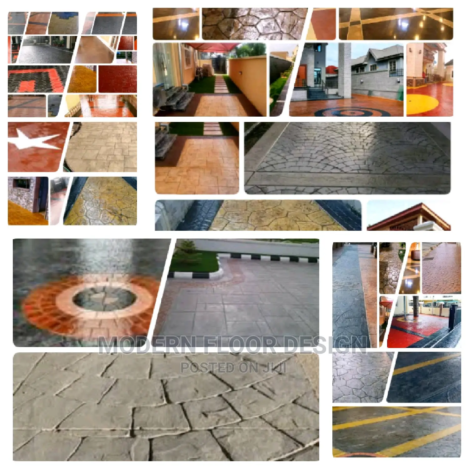 Stark Modern Stamps Floor
