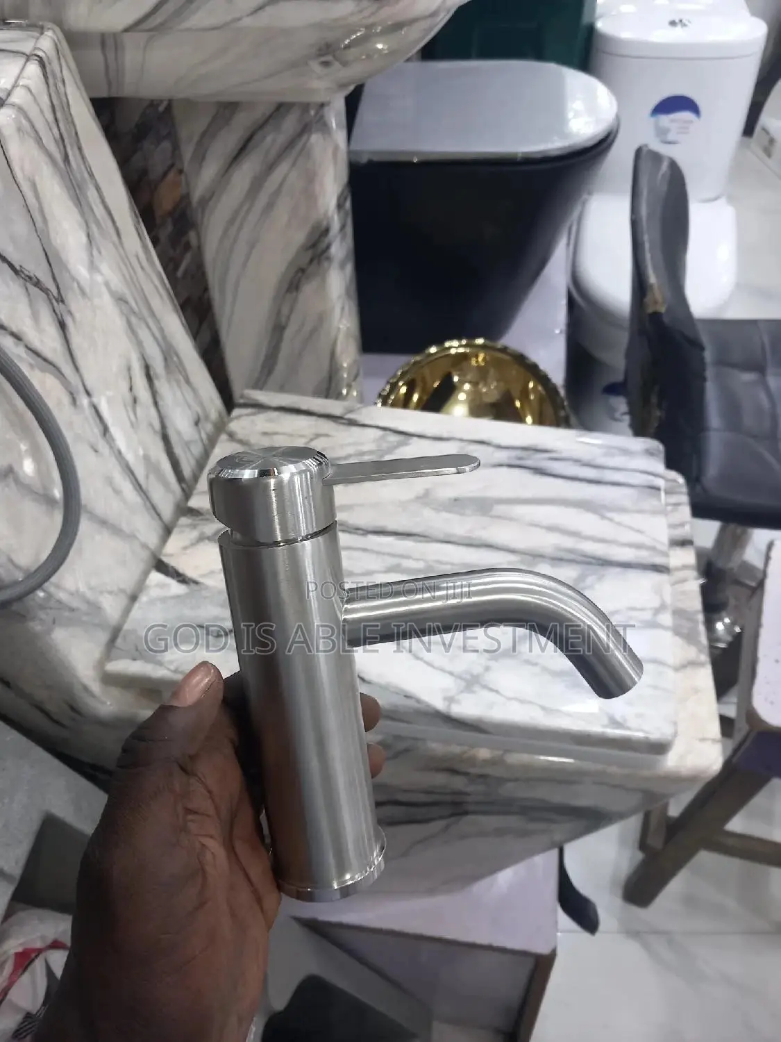 Heavy Gage Anti-Rust Basin Mixer