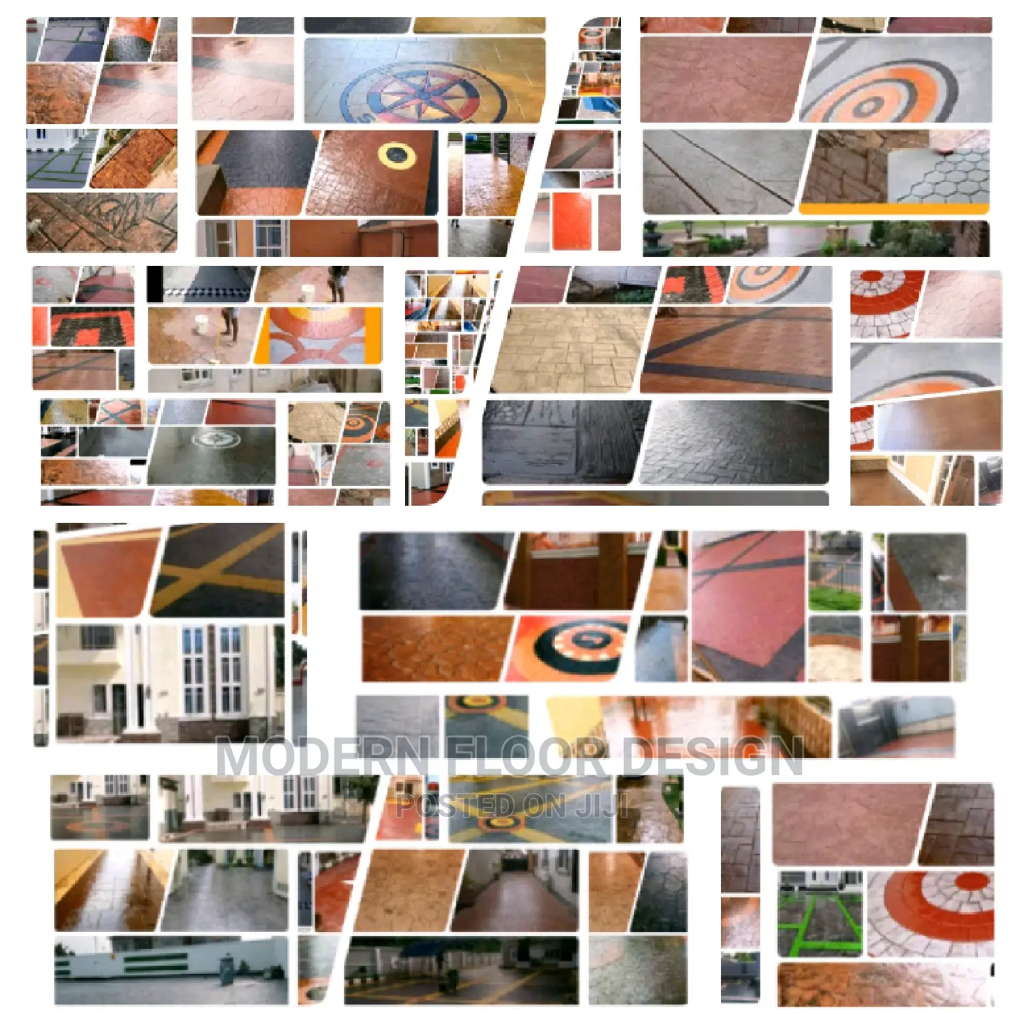 Most Sun Stone Modern Stamps Floor