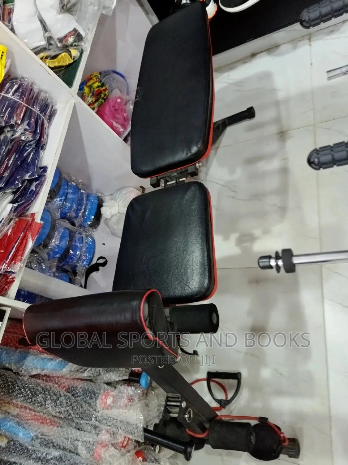 Foldable Adjustable Sit-Up Bench